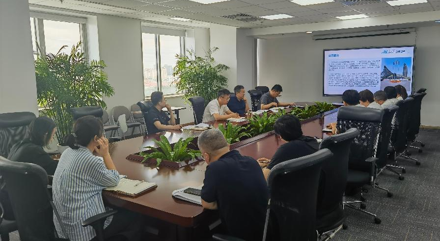 聚焦发展难题 共谋提升路径--华苑置业总经理王瑞祥赴滨海高新区物业公司调研